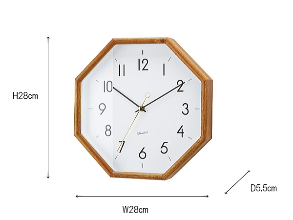 HENRIT ヘンリット（掛け時計）  【INTERFORM】インターフォルム