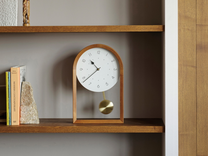 イクナ ウォールクロック IKKUNA WALL CLOCK 掛け時計 振り子時計  CL-4621【INTERFORM】インターフォルム