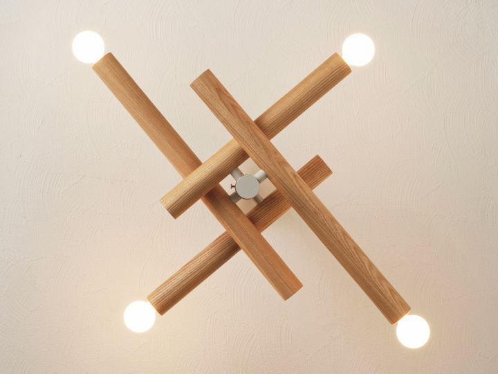 イムーブル IMMEBLE シーリングライト 4灯 LT-4590【INTERFORM】インターフォルム