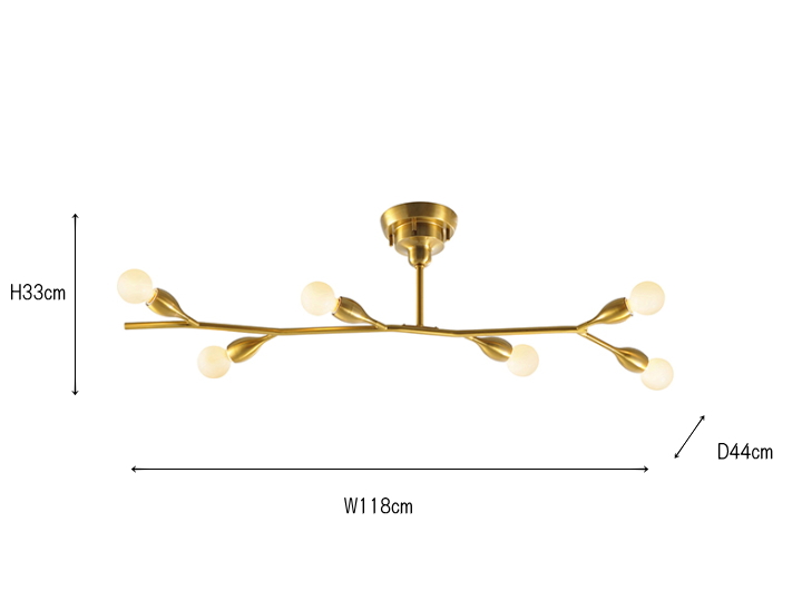 クラディ KLADI 6灯 シーリングライト LT-4377 LT-4378 LT-4379 LT-4380 【INTERFORM】インターフォルム