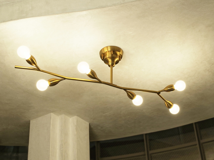 クラディ KLADI 6灯 シーリングライト LT-4377 LT-4378 LT-4379 LT-4380 【INTERFORM】インターフォルム