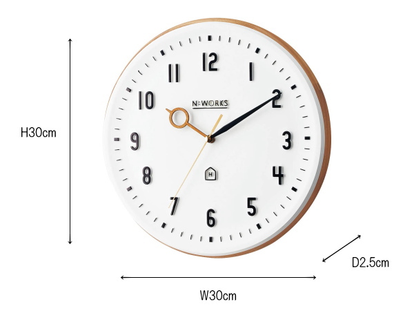 KEMPPI（ケンピ）ウォールクロック