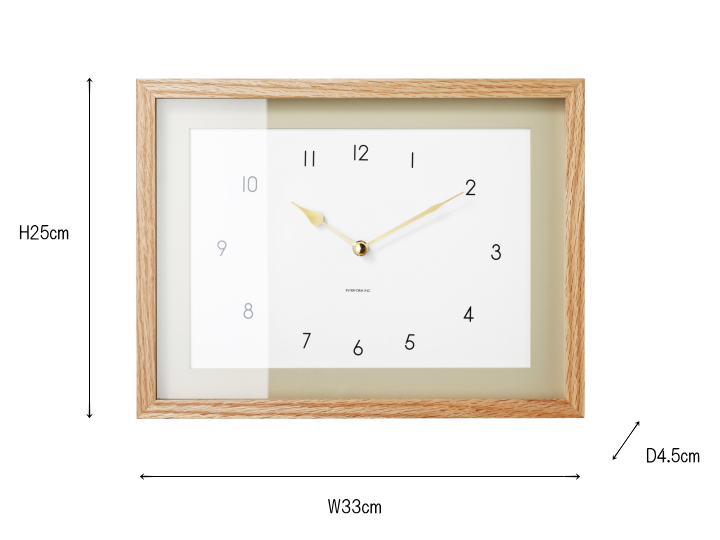 コッコ KOKKO ウォールクロック 掛け時計  CL-4626【INTERFORM】インターフォルム