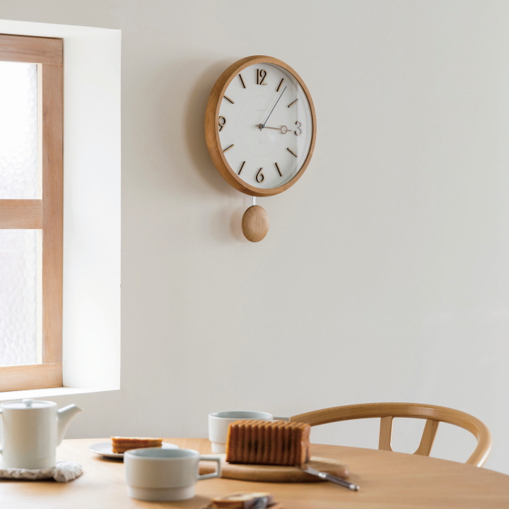 コメロ ウォールクロック 掛け時計 振り子時計 KOMERO WALL CLOCK CL-4425 【INTERFORM】インターフォルム