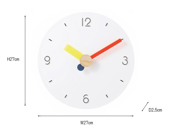 コルピ KORPI ウォールクロック 掛け時計 CL-4563【INTERFORM】インターフォルム
