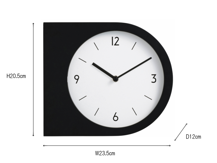 マデト MADETO ウォールクロック （両面時計） CL-4462 【INTERFORM