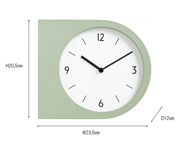 マデト MADETO ウォールクロック （両面時計） CL-4462  【INTERFORM】インターフォルム