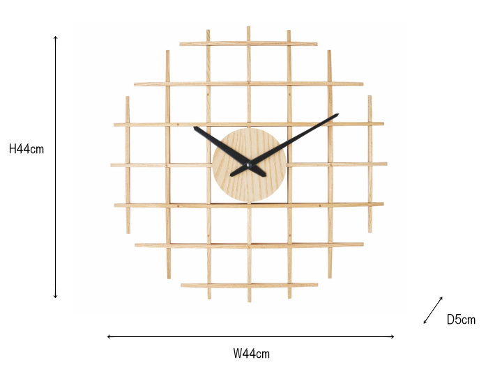 モデュイ MAUDUIT ウォールクロック 掛け時計  CL-4560【INTERFORM】インターフォルム