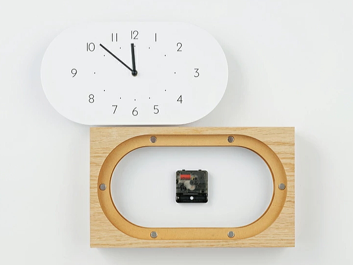 ナーヴィス NAVIS 両面時計 （掛け時計） CL-4562  【INTERFORM】インターフォルム