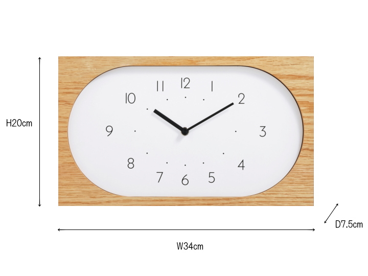 ナーヴィス NAVIS 両面時計 （掛け時計） CL-4562  【INTERFORM】インターフォルム