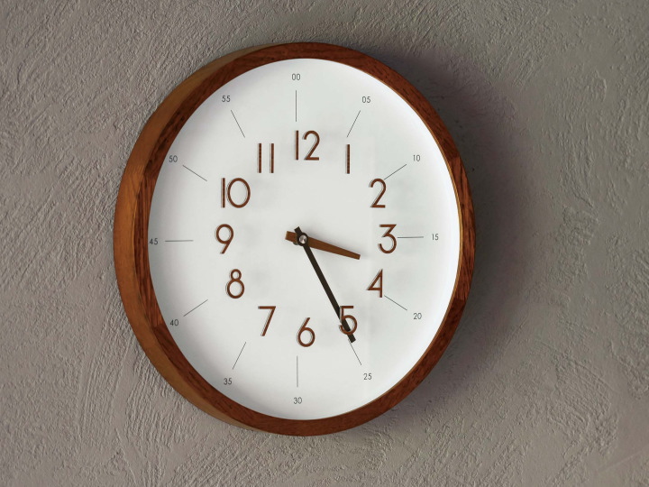 ノーラ ウォールクロック NOORA WALL CLOCK CL-4674【INTERFORM】インターフォルム　文字盤
