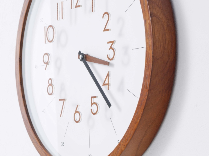 ノーラ ウォールクロック NOORA WALL CLOCK CL-4674【INTERFORM】インターフォルム
