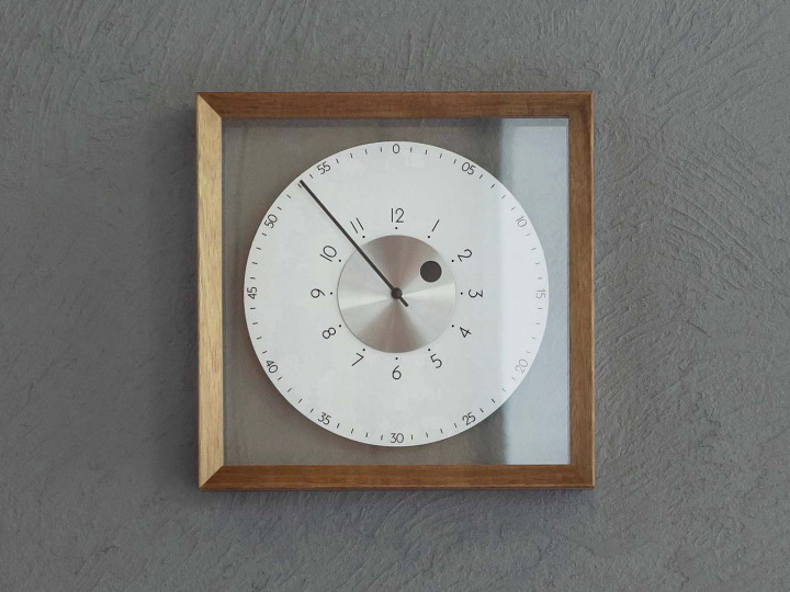 ノーフォーク ウォールクロック NOFOLK WALL CLOCK CL-4671【INTERFORM】インターフォルム 正面