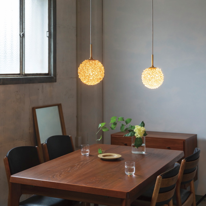 オルテンシア ORTENSIA 1灯 ペンダントライト LT-4581【INTERFORM】インターフォルム