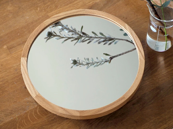 ペコネン ウォールミラー PEKONEN MIRROR 扉付き 壁掛け鏡 HM-4629 【INTERFORM】 インターフォルム