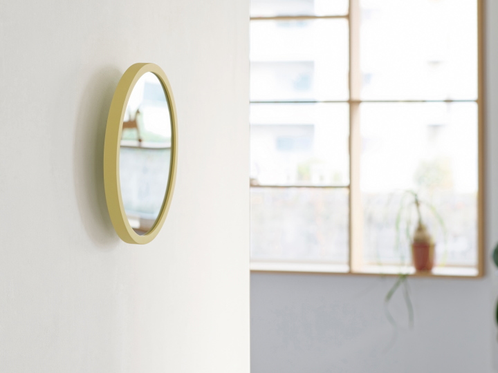 ペコネン ウォールミラー PEKONEN MIRROR 扉付き 壁掛け鏡 HM-4629 【INTERFORM】 インターフォルム