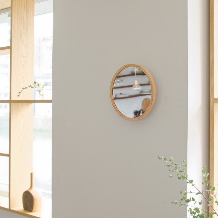 ペコネン ウォールミラー PEKONEN MIRROR 扉付き 壁掛け鏡 HM-4629 【INTERFORM】 インターフォルム