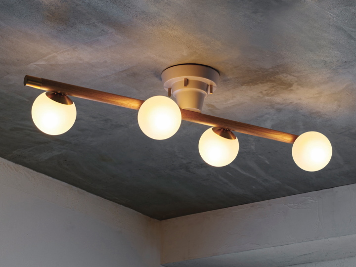 ポワレ バウム POIRET baum シーリングライト 4灯 LT-4417【INTERFORM】インターフォルム