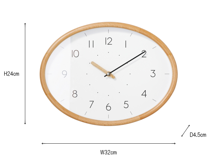 プイネン PUINEN ウォールクロック 掛け時計  CL-4619【INTERFORM】インターフォルム