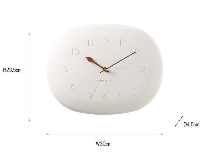 サポーネ ウォールクロック SAPONE WALL CLOCK 掛け時計 CL-4620  【INTERFORM】インターフォルム