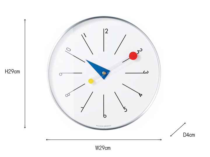 シェンク SCHENK ウォールクロック 掛け時計 CL-4569【INTERFORM】インターフォルム