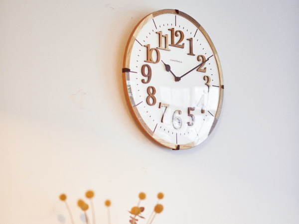 TIEL（ティール）ウォールクロック（電波掛け時計