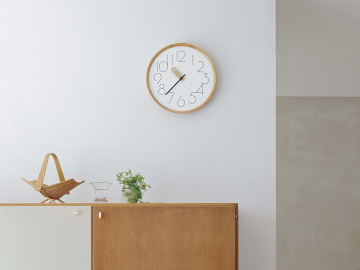トゥオミ ウォールクロック TUOMI WALL CLOCK CL-4678【INTERFORM】インターフォルム