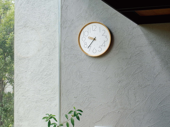 トゥオミ ウォールクロック TUOMI WALL CLOCK CL-4678【INTERFORM】インターフォルム 正面