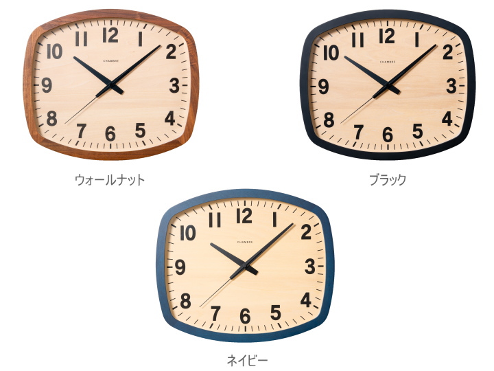 アールスクエアクロック R-SQUARE CLOCK 電波掛け時計 CH-028【INTERZERO】インターゼロ