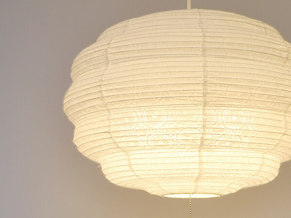 在庫一掃 彩光デザイン 日本製和紙照明 和風照明3灯ペンダントライト MOCO 電球別売 麻葉白 Φ460mm×H330mm SPN3-1069 