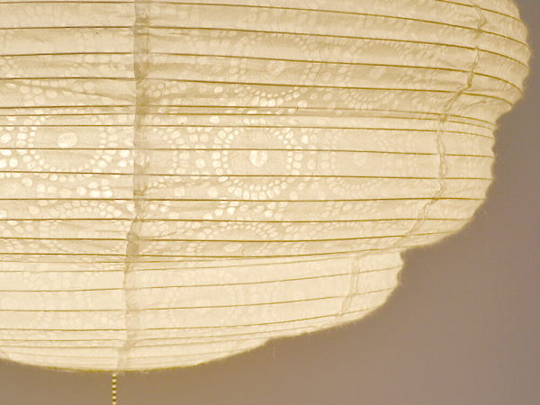 3灯和紙レトロペンダントランプ