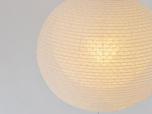 1灯和紙レトロペンダントランプ 2重提灯