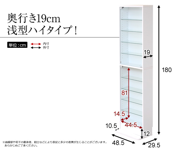 コレクションラック（奥行19?）