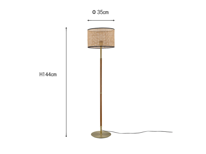 バリニーズ フロアライト BALINESE FLOOR LIGHT  TC-1055 【TIC】