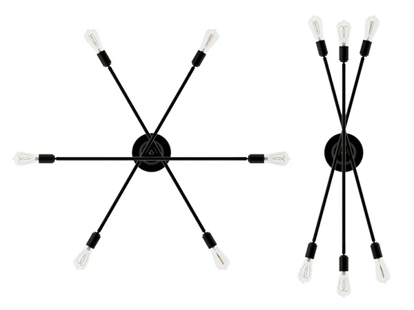 CYMRIC キムリック 6灯 シーリングライト 【TIC】