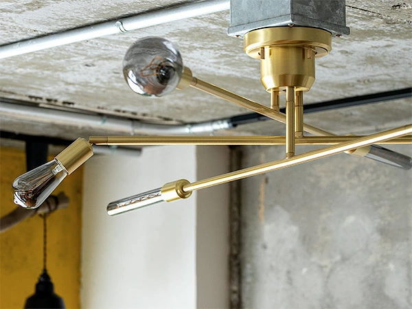 CYMRIC BRASS キムリック ブラス 6灯 シーリングライト【TIC】