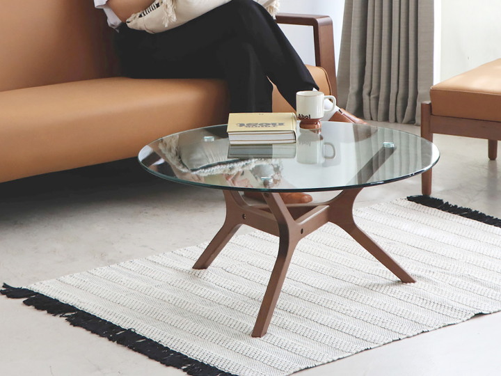 ガラステーブル アモール AMOR センターテーブル