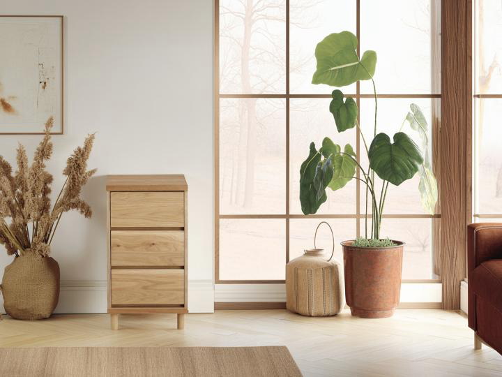 ハウタ チェスト40cm 脚付き 【準完成品】 HAUTA CHEST 40