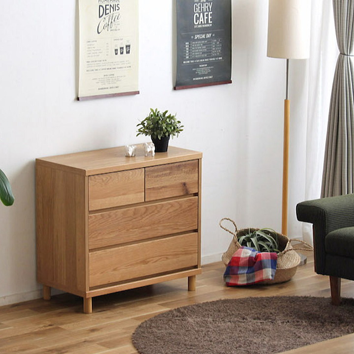 ハウタ チェスト75cm 脚付き 【準完成品】 HAUTA CHEST 110