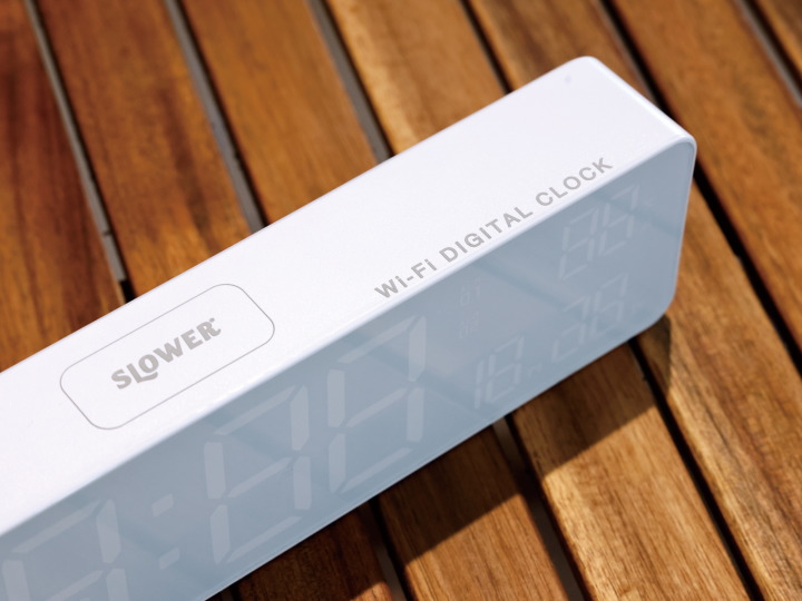 LED Wi-Fiクロックブエノ LED CLOCK BUENO 置き掛け兼用 SLW426 SLOWER（スロウワー）