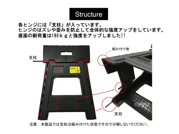 CASINO（カジノ）フォールディングスツール