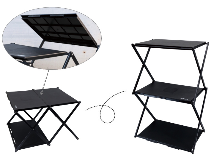 フォールディングテーブルラック コンロッド FORDING TABLE RACK CONRD 【SLOWER】スロウワー
