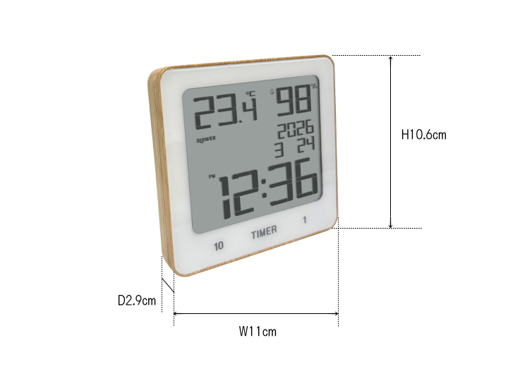 ウォーターレジスタンス タイマー クロック WATER RESISTANCE TIMER CLOCK SLW431 SLW432 SLOWER(スロウワー)