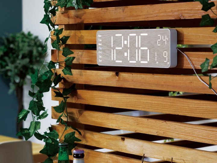 LED クロック リコ LED CLOCK RICO　置き掛け兼用 SLW367 SLW401 SLOWER（スロウワー）
