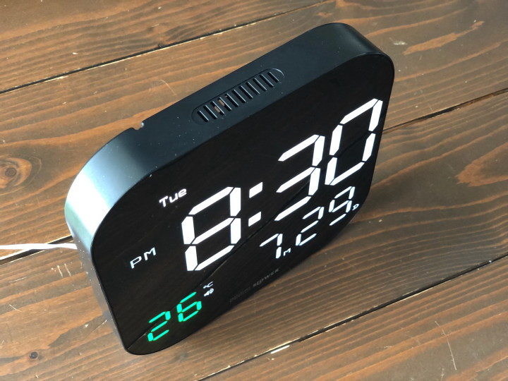 LED サーモアラートクロック ティエラ TIERRA THERMO ALERT CLOCK SLW415 【スロウワー】 SLOWER