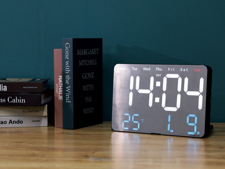 LED クロック ビエント LED CLOCK VIENTO 置き掛け兼用 SLW368 SLOWER(スロウワー)