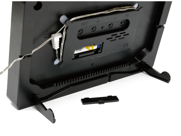 LED クロック ビエント LED CLOCK VIENTO 置き掛け兼用 SLW368 SLOWER(スロウワー)