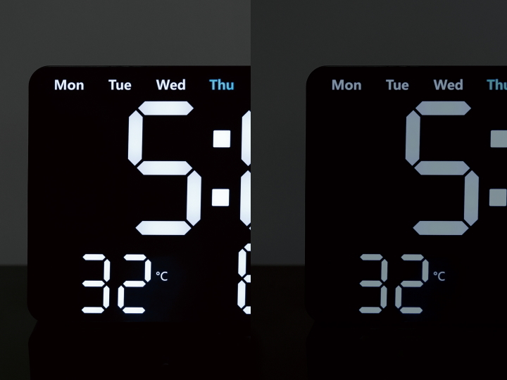 LED クロック ビエント LED CLOCK VIENTO 置き掛け兼用 SLW368 SLOWER(スロウワー)