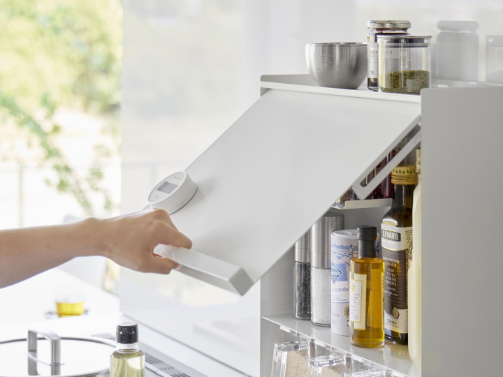 TOWER タワー 前が開く隠せる調味料ラック (調味料スタンド) 2009 2010 【山崎実業】